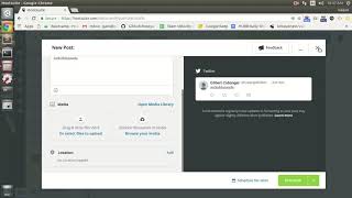 Hootsuite Duplicating a Draft and saving it as a Draft also