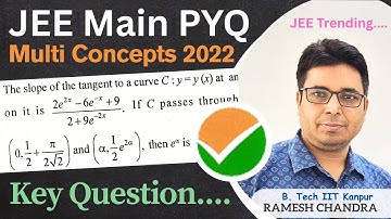 AOD Application of Derivatives 🔥 | JEE Main PYQ 2022 | Class 12 Maths | Ramesh Chandra IIT Kanpur