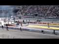 Top Fuel drag racing @ Tierp Arena, Aug 2013