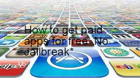 How to get paid apps for free *No Jailbreak*IOS 9+