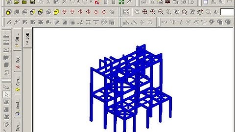 Analysis and design of plane frame structure/stadd.pro design of framed structure