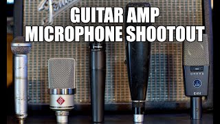 Guitar Amp Mic Shootout: Condenser vs Ribbon vs Dynamic