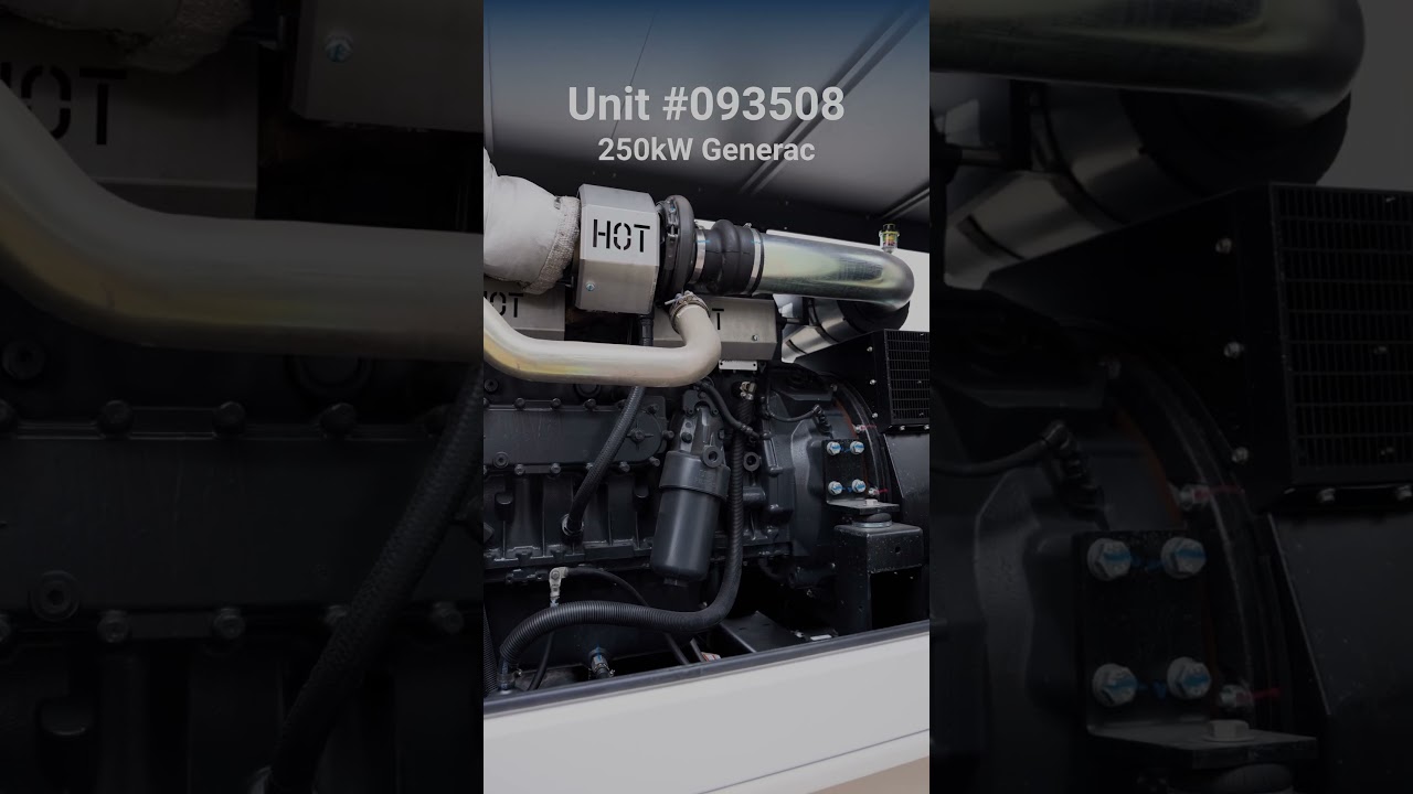 250kW Generac Diesel Generator | Load Bank Test | Generator Source