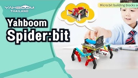 Yahboom programmable Spider:bit based on Micro:bit compatible with LEGO