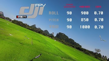 DJI FPV RATES SETTINGS - FOOTAGE 4K - PHATTHALUNG THAILAND #djifpv #rate #fpv #dji. FPV THAILAND