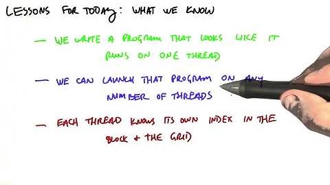 What We Know So Far - Intro to Parallel Programming
