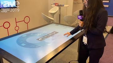 ISE 2019: Prima Technology Inc Demos 65" Touch Table for Collaboration