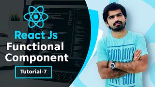 React Js Tutorial in Hindi & Urdu #7 - Functional Component