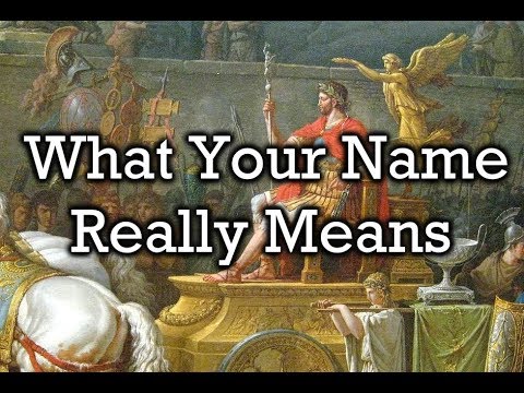 What Your Name Means