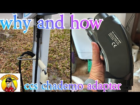 Another CCs to chademo adapter test . But also a little of why and how I got the adapter