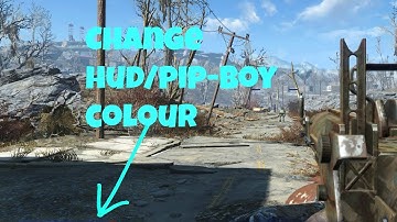How To Change Pip-Boy Colour In Fallout 4- Fallout Tutorial