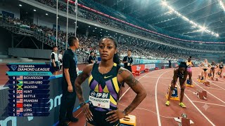 OMG Fastest 200m Shericka jackson Destroyed Usa Sha carri Richardson to win insane speed