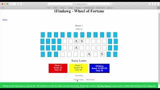 Wheel Of Fortune - Demo Part 1