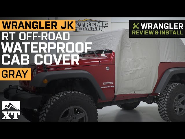 Trail Abdeckung Cab Cover grau Jeep Wrangler JK JL 4-Türer 07