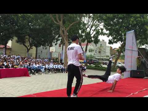Video Biểu diễn street workout tại trường THPT Xuân Giang... - youtube