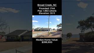 Random US Towns: Broad Creek, NC #shorts