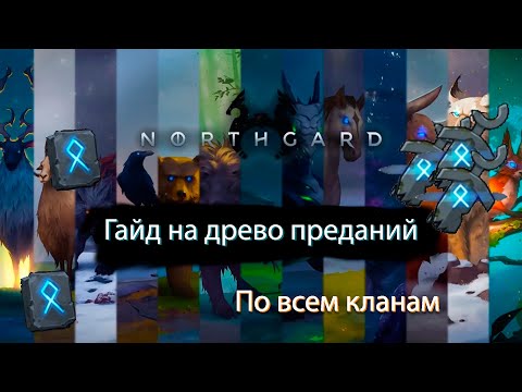 Видео: Гайд на лор. Что брать, как адаптироваться. За все кланы | Northgard