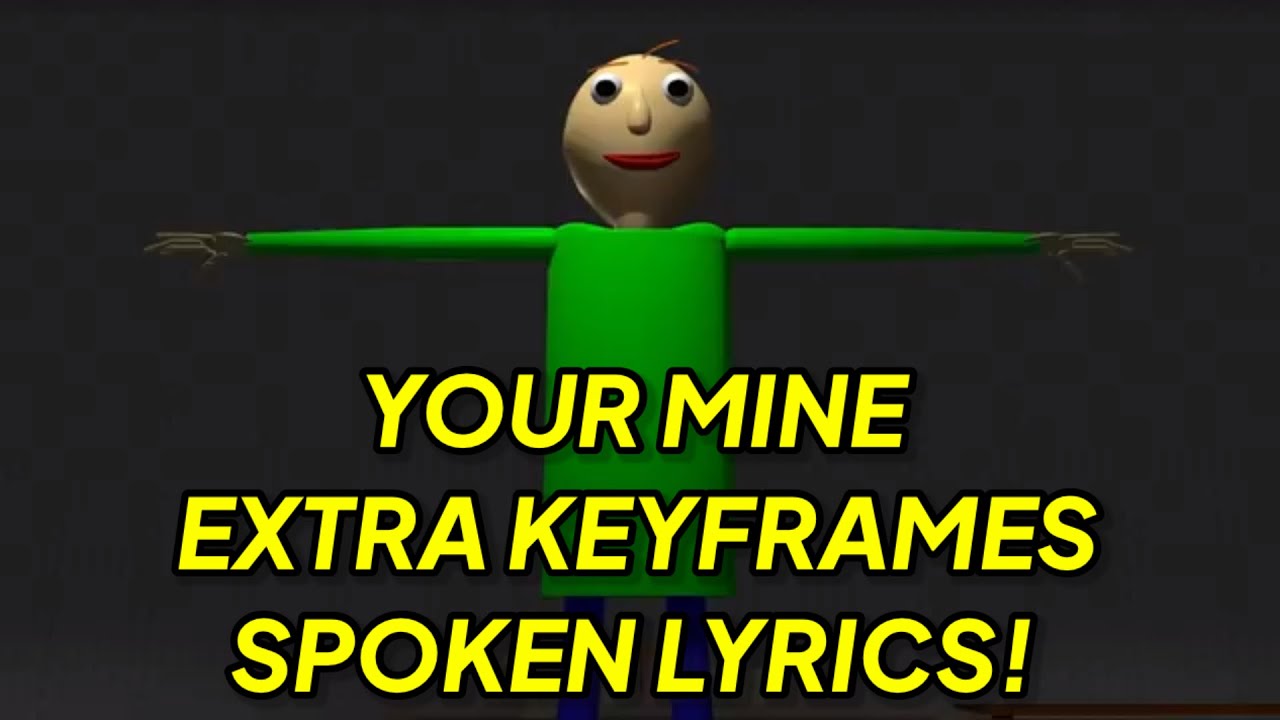 Your Mine Extra Keyframes But SPOKEN LYRICS HANGOUTS TAKE (Your Mine But Clean)
