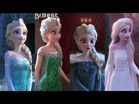 Elsa's all transformation