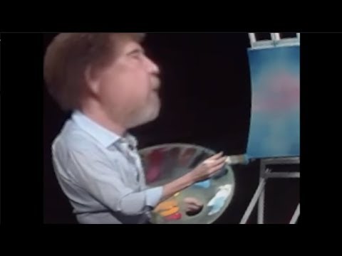 if bob ross edited like antonio garza youtube