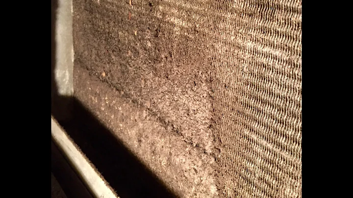 23 Year Old A/C Evaporator Coils - Cleaned For 1st Time - DayDayNews