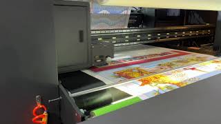 One double sided printer. Endless textile possibilities.