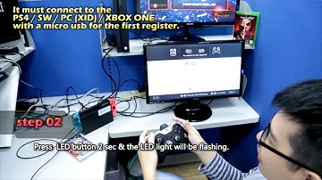 Brook X One Adapter - How to register on Switch for the first time