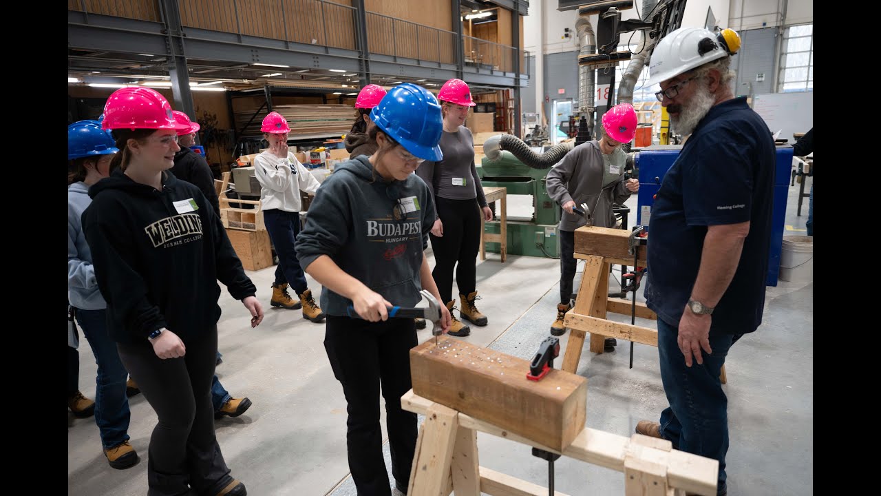 Skilled Trades Day for Young Women - YouTube