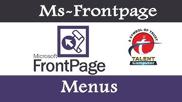 Microsoft Office FrontPage 2019 Add a dropdown box or menu to a form