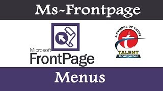 Microsoft Office FrontPage 2019 Add a dropdown box or menu to a form