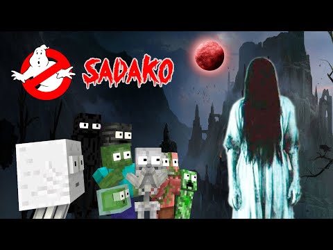 Canavar Okulu : SADAKO GHOSTBUSTERS'A KARŞI - Minecraft Animasyonu