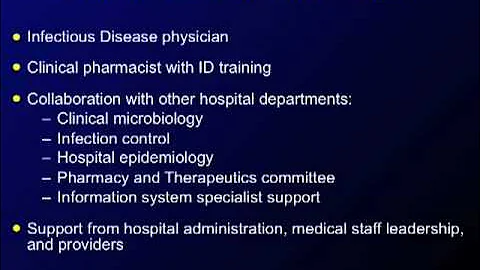 The Role of Antimicrobial Stewardship - John Toney, MD