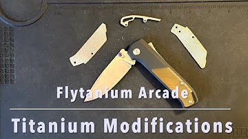 Flytanium Arcade - Full Modification Installation and Review  #subscribe #edc #modified #video