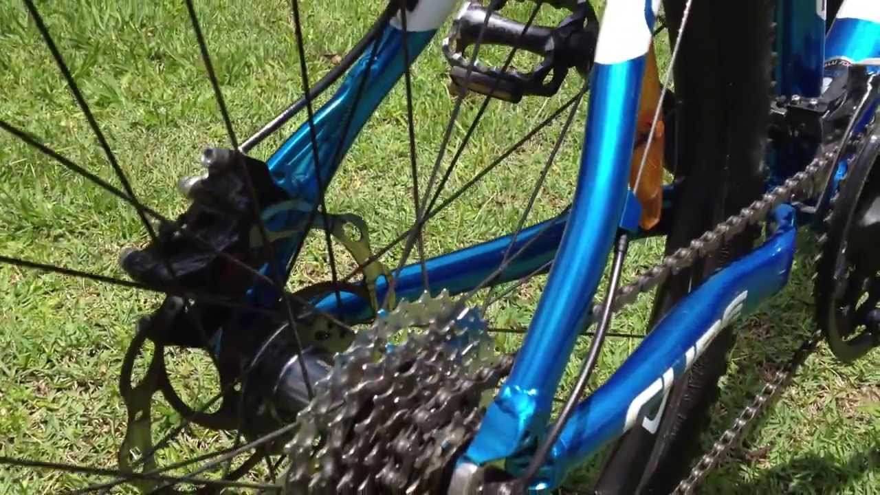 MTB Bike Cube LTD Race 26" wheel | White candy blue - YouTube