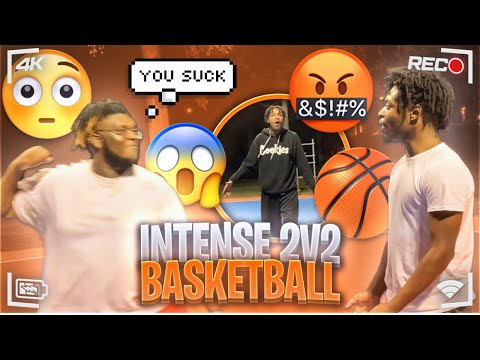 The Most Intense 2v2 Basketball Game Of 2022😳😱‼️ - YouTube