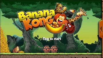 Banana Kong#1. Прохождение игры. Walkthrough.