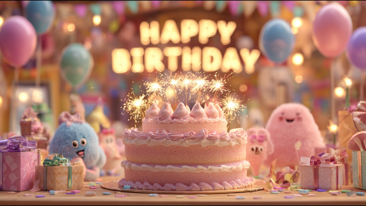 🎂 Happy Birthday Song 2026 | Birthday Cake Celebration 🎉