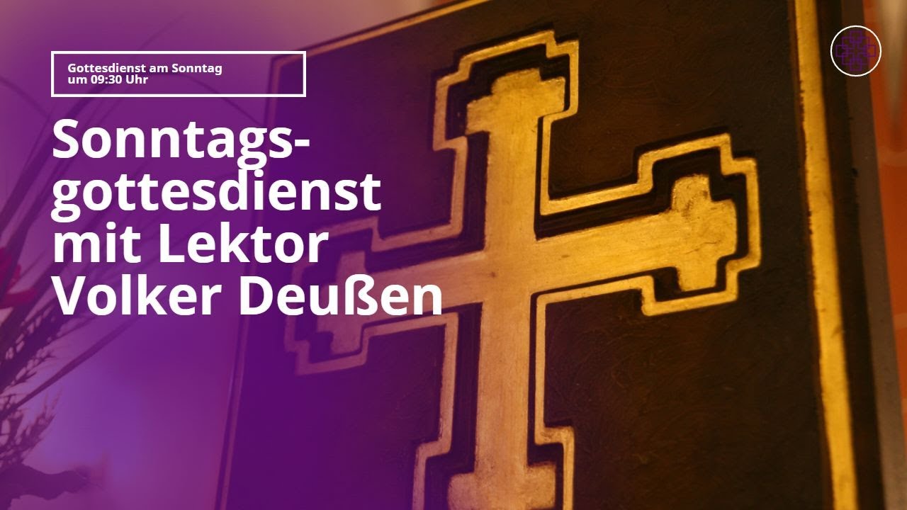 Gottesdienst am Sonntag, dem 24. April 2022 um 09:30 Uhr - YouTube