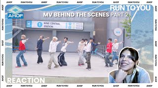 REACTION | AHOF 'RUN TO YOU' MV Behind #2 