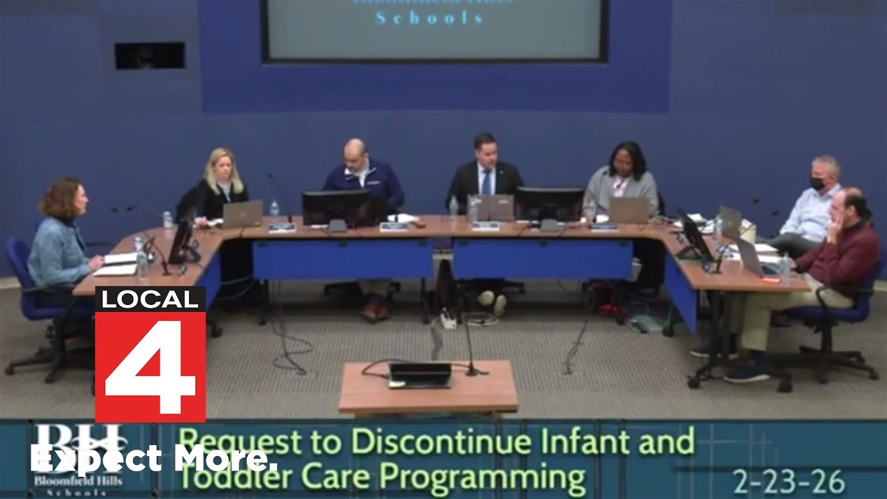 Bloomfield Hills School Board votes to close infant and toddler program