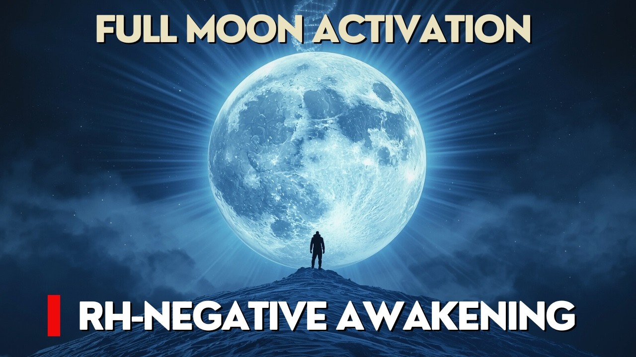 🌕 Dec 5 Full Moon Activation RH Negative Souls & the Cold Moon’s Illuminating Power