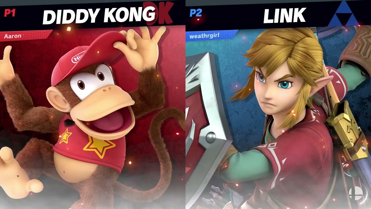 Aaron (Diddy Kong) vs Verdant (Link) - Local of Lafayette 