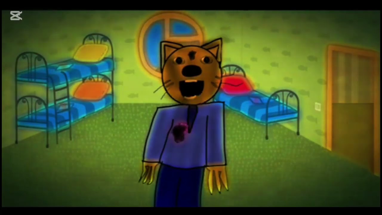 Страшный эпизод три кота автор видео(@Матвей-764)