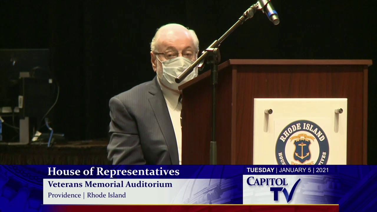 Historic Oath: Francis McCabe Elected RI House Clerk in 2021