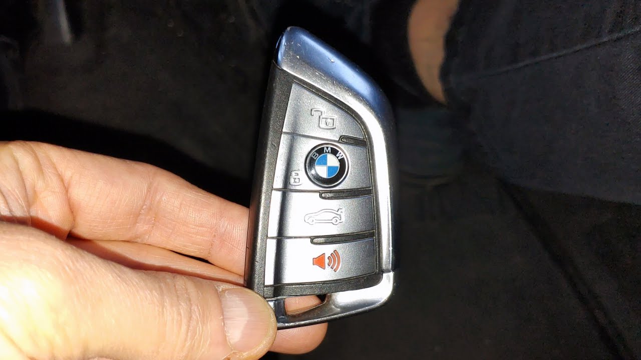 DIY BMW G30/G31change battery replacement key fob X1 X3 X5