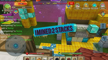 I made a nether portal in Skyblock [ Blockman Go ]