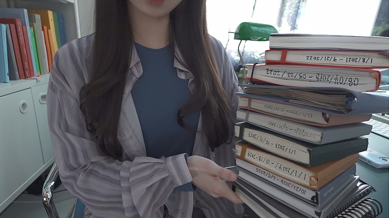 기록광인의 10년치 다이어리 소개 (2015-2026)