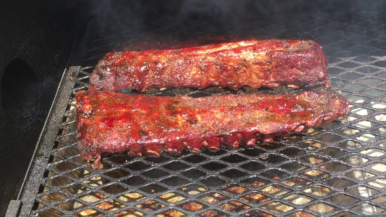 SMOKE OAK BBQ Old Country Pits Baby Back Maniac Mango Jerk Chicken