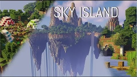I Built the BIGGEST Floating Island in Minecraft! (Insane Build)