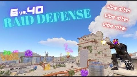 Rust - Defending A Massive Merge Raid - Atlas Zerg Progression